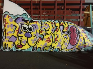 Murals by local street artists