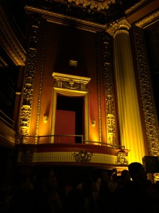 Balcony at the Globe Theater