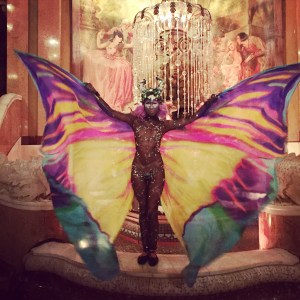 A dancer performing at the Los Angeles Theater