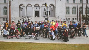 Photo by David Koo of the Women Bike, Women Lead ride in February, which was part of series that included the recent summit.