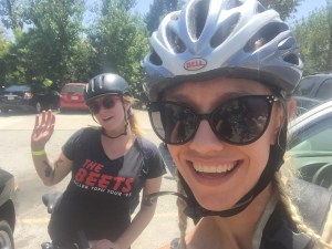 Mary and I are ready to roll out!