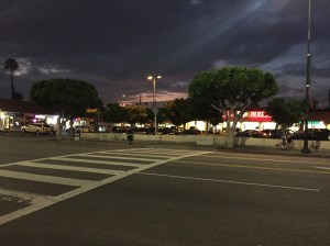 A crosswalk at Figueroa and Ave. 55, near where [name] was struck by a car on [date].